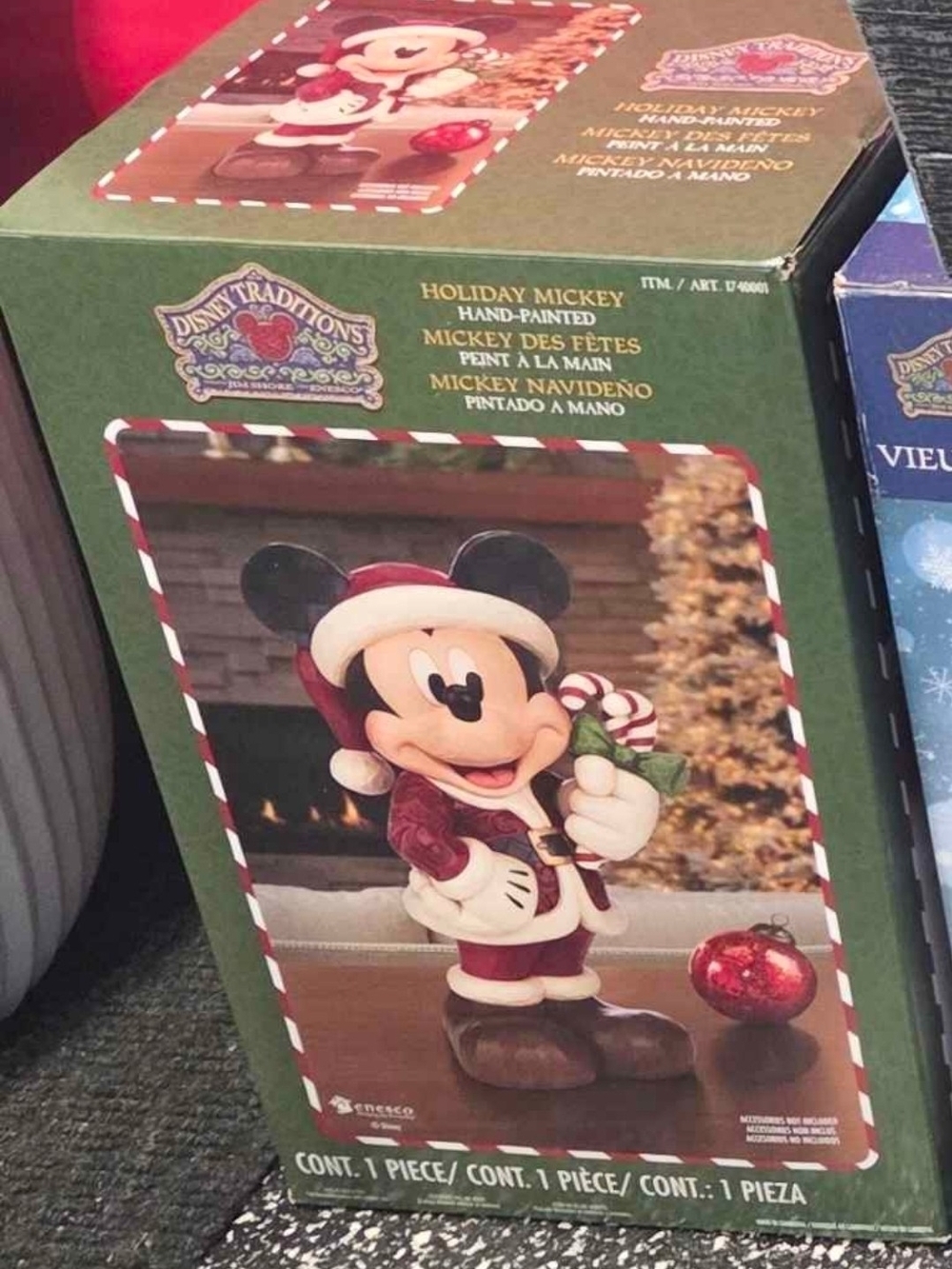 Disney Traditions Jim Shore Holiday Mickey Santa Large Statue Figurine LNIB